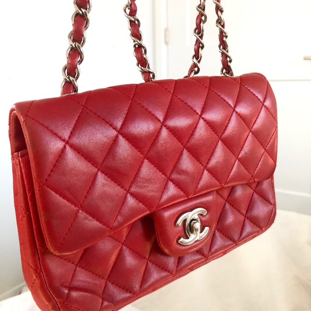 Chanel Classic Single Flap Bag Quilted Lambskin